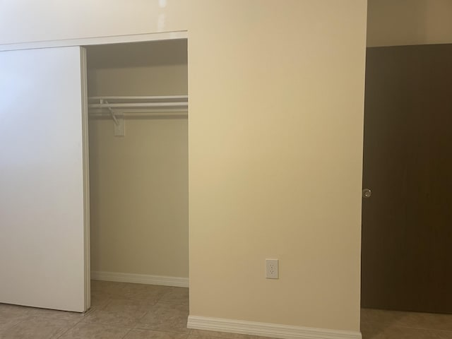 view of closet