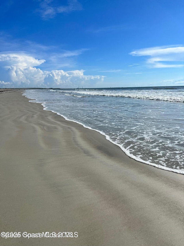 water view with a beach view