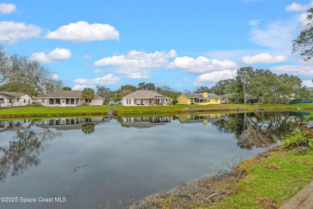 property view of water