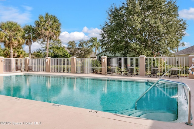 view of pool