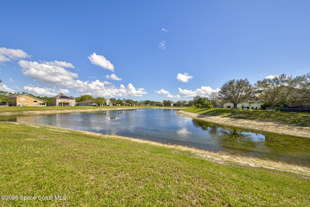 property view of water