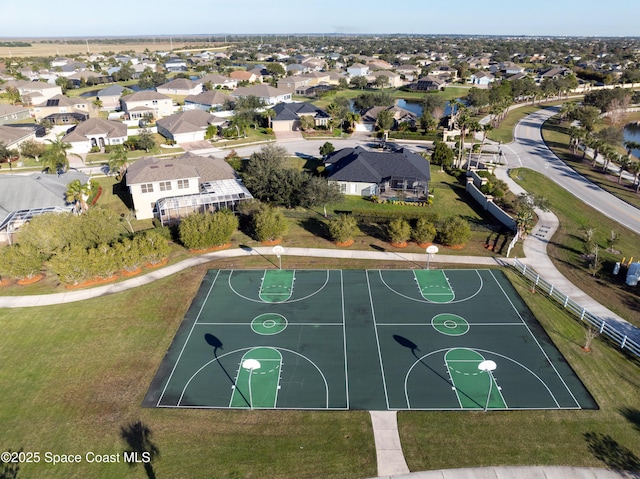 view of sport court