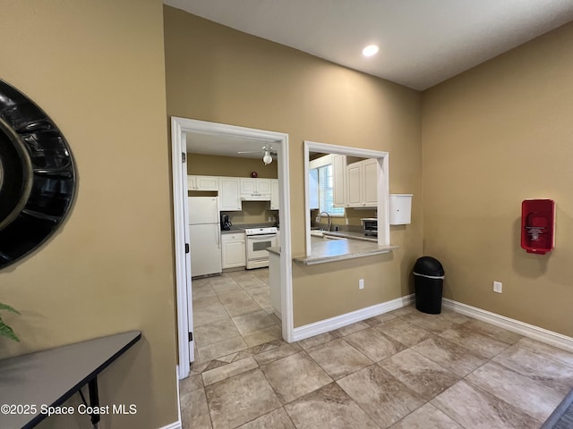 laundry area featuring sink