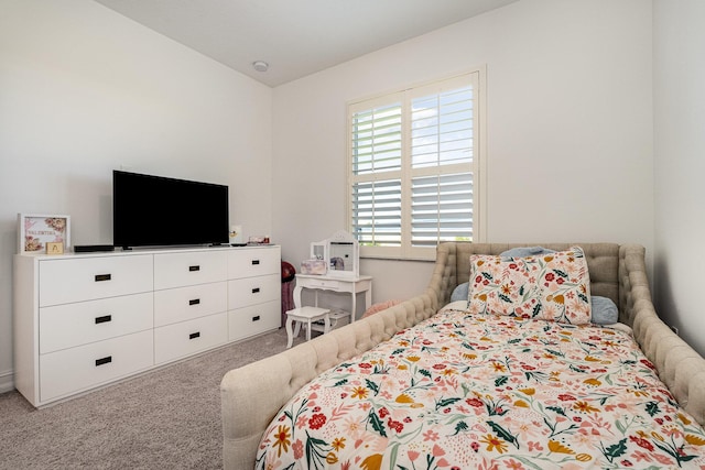 bedroom with carpet flooring