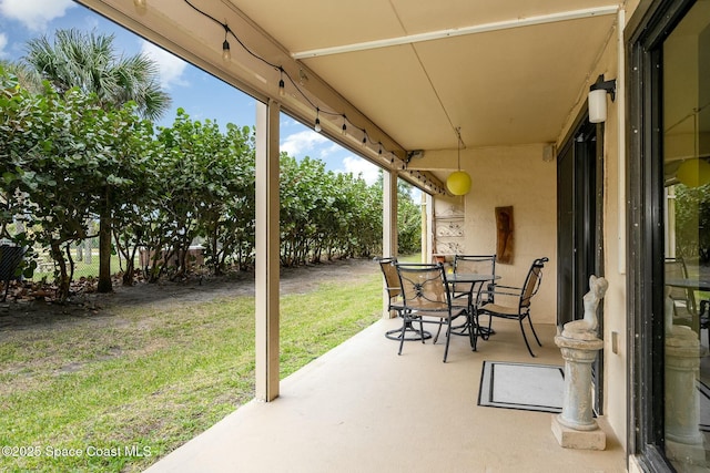 view of patio