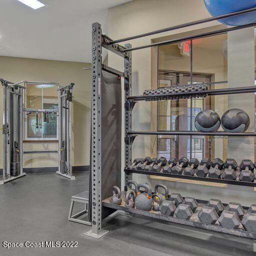 view of exercise room