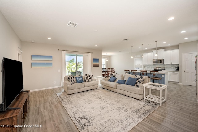 view of living room