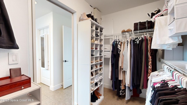 view of spacious closet