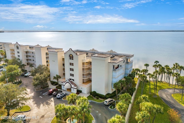 view of property featuring a water view