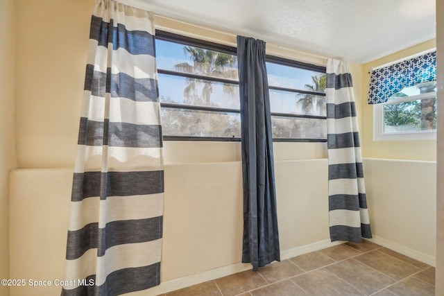 bathroom featuring tile patterned flooring