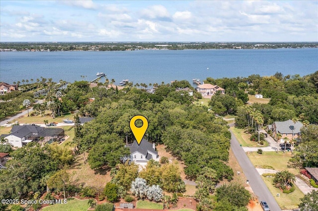 145 Crispin St, Merritt Island, FL 32952 - bird's eye view of a nearby body of water