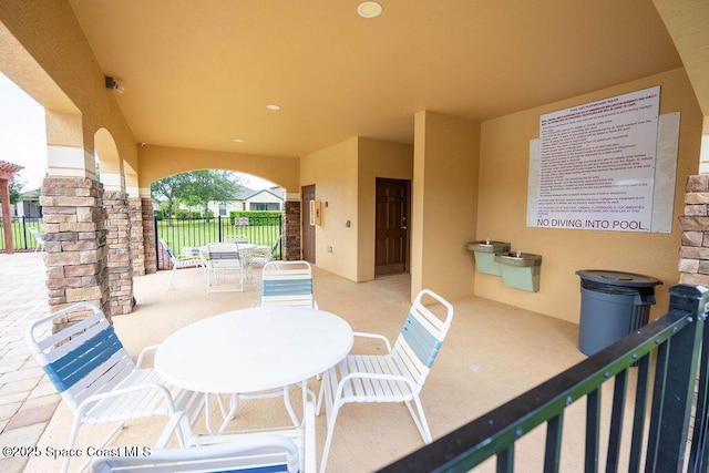 view of patio / terrace