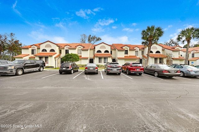 view of vehicle parking