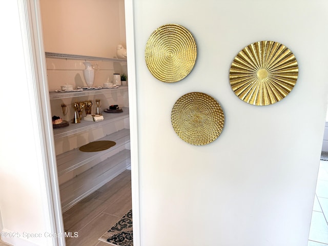 view of room details