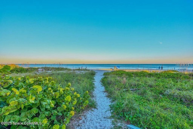 property view of water