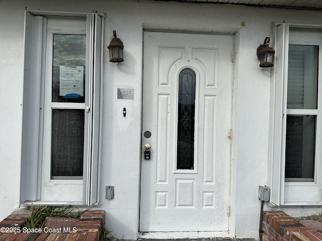 view of entrance to property