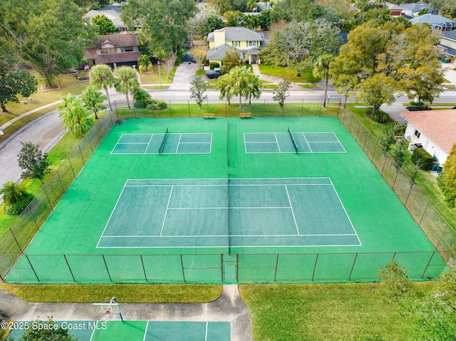 view of sport court