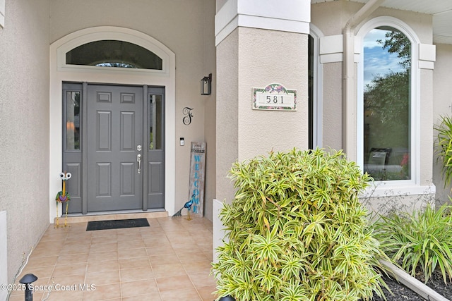 view of property entrance