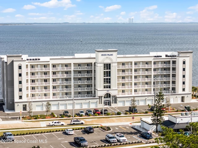 view of property featuring a water view