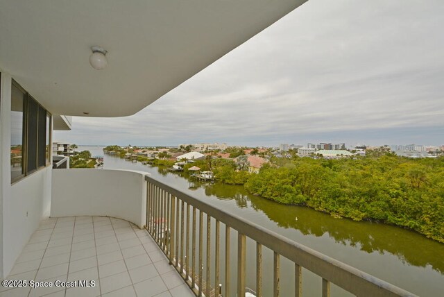 300 Columbia Dr Unit 5051, Cape Canaveral, FL 32920 - balcony featuring a water view