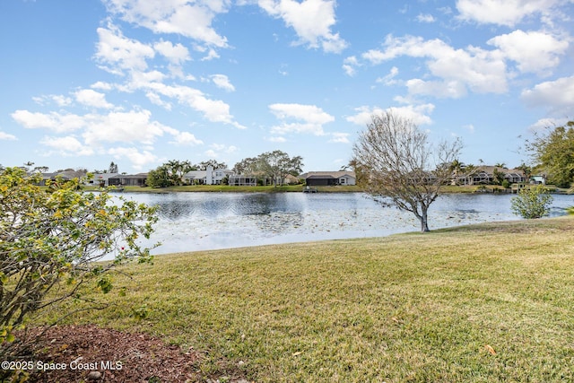 property view of water