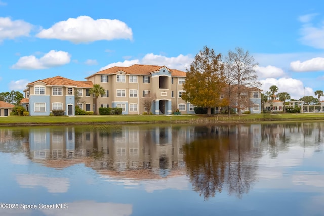 property view of water