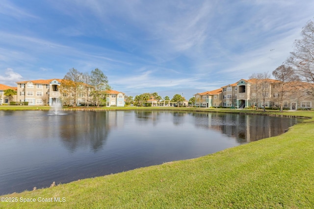 property view of water