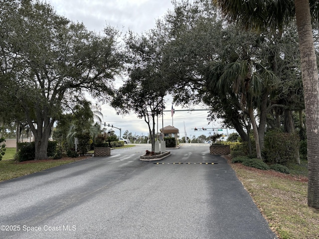 view of road