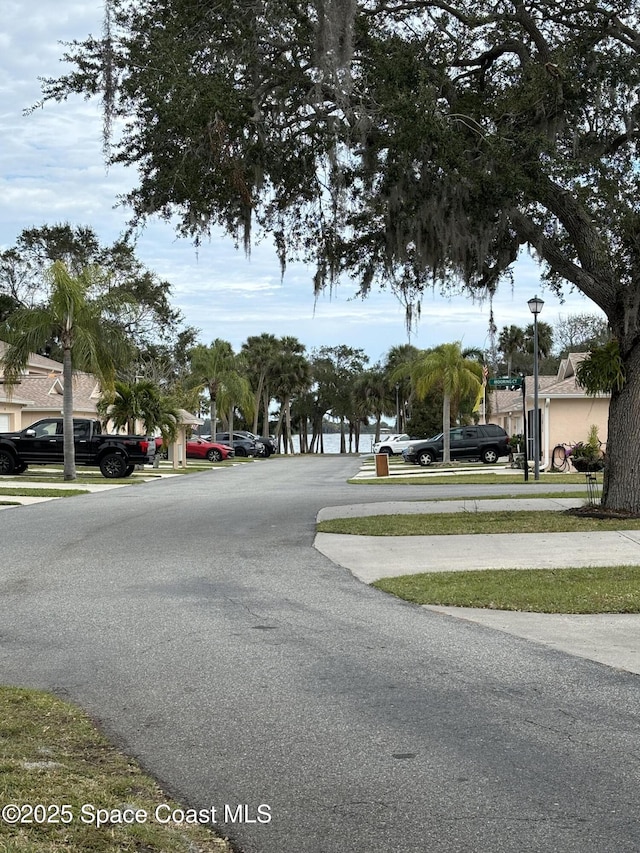 view of road