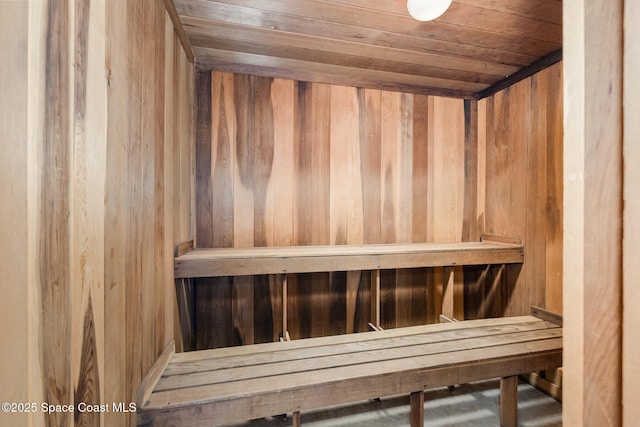 view of sauna / steam room