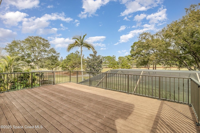 view of deck