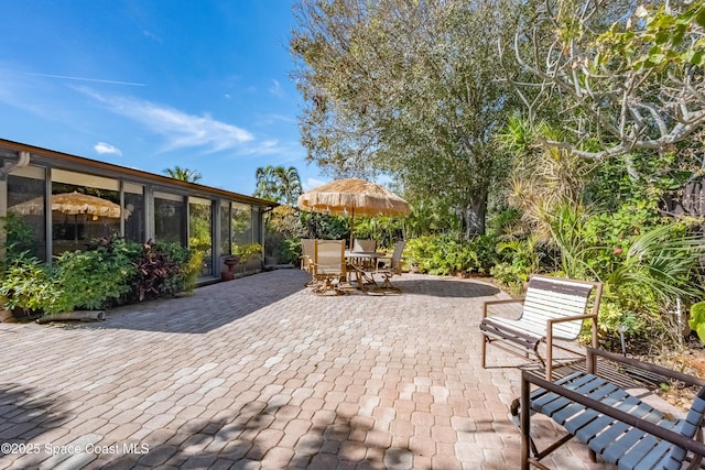 view of patio