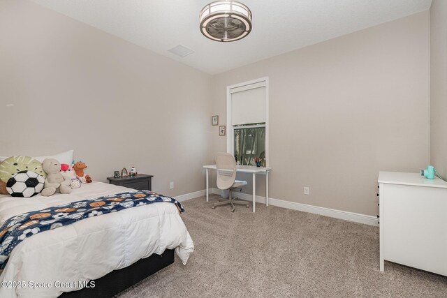 7690 Kerrington Dr, Melbourne, FL 32940 - bedroom with light carpet