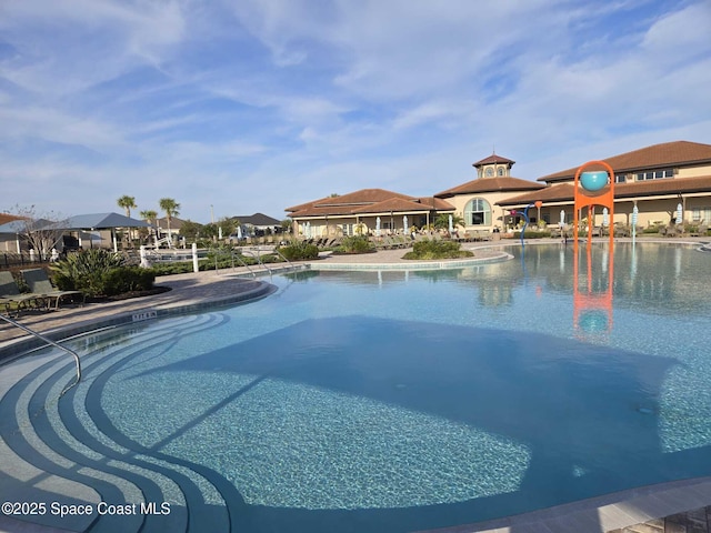 7690 Kerrington Dr, Melbourne, FL 32940 - view of pool
