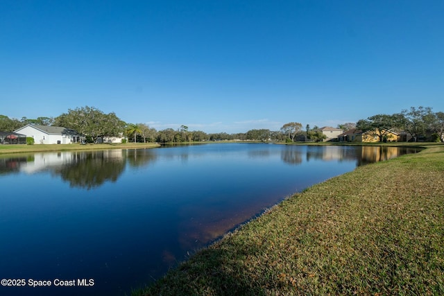 property view of water