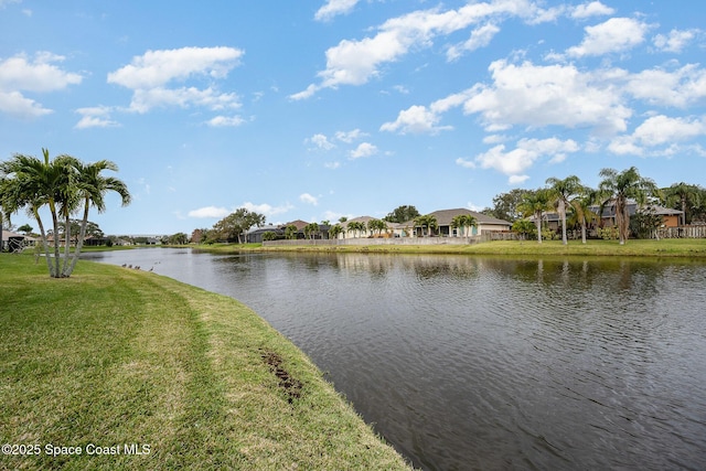 property view of water