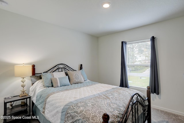 bedroom featuring carpet floors