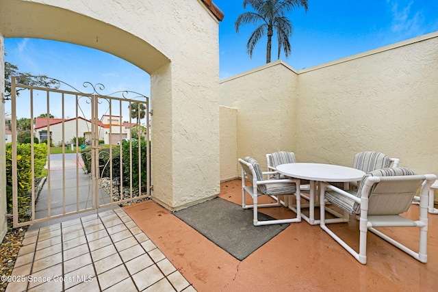 view of patio / terrace