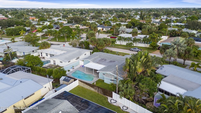 birds eye view of property featuring a residential view