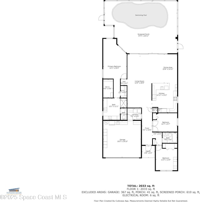 3489 Ahern Pl, Melbourne, FL 32940 - floor plan