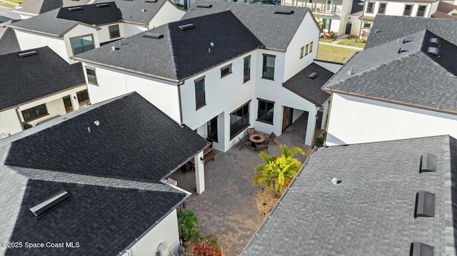 birds eye view of property featuring a residential view