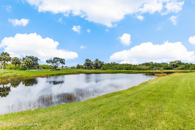 property view of water