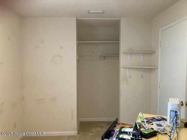 view of closet