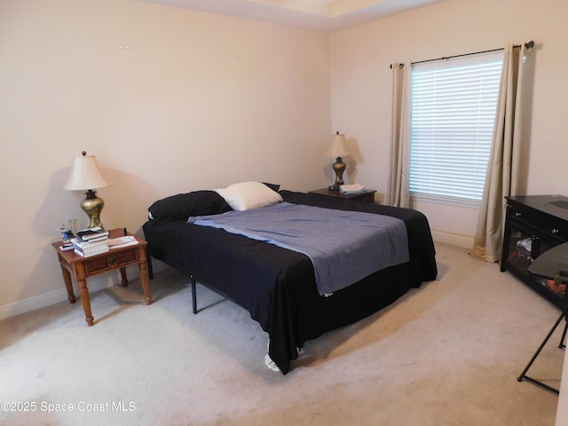 bedroom with carpet flooring