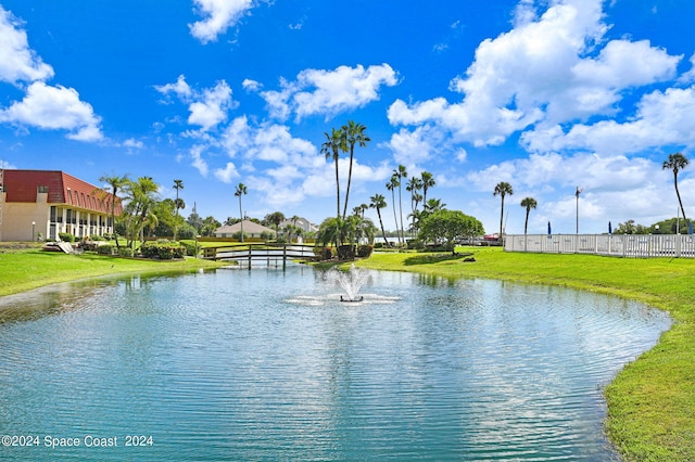 property view of water