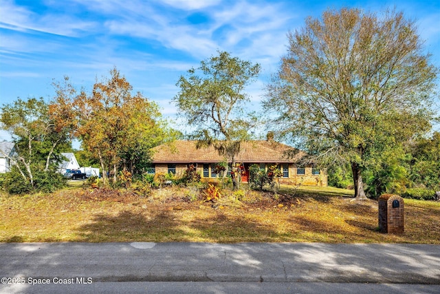 view of ranch-style house