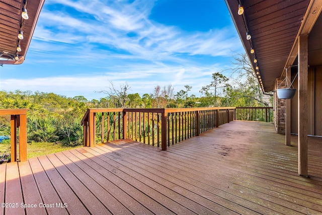 view of deck