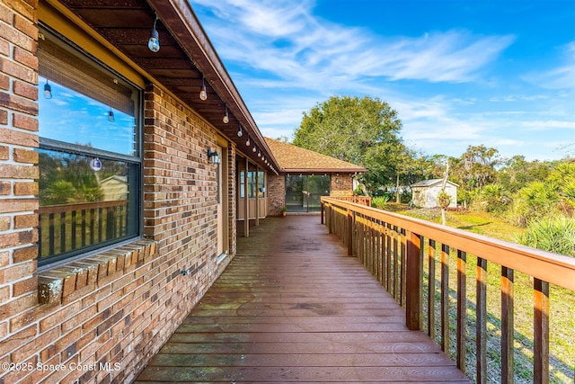 view of deck