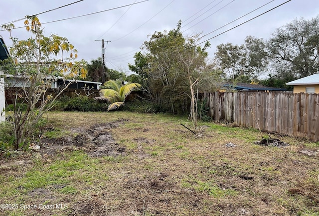 view of yard