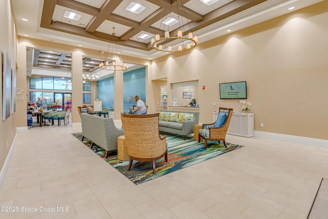 view of community lobby